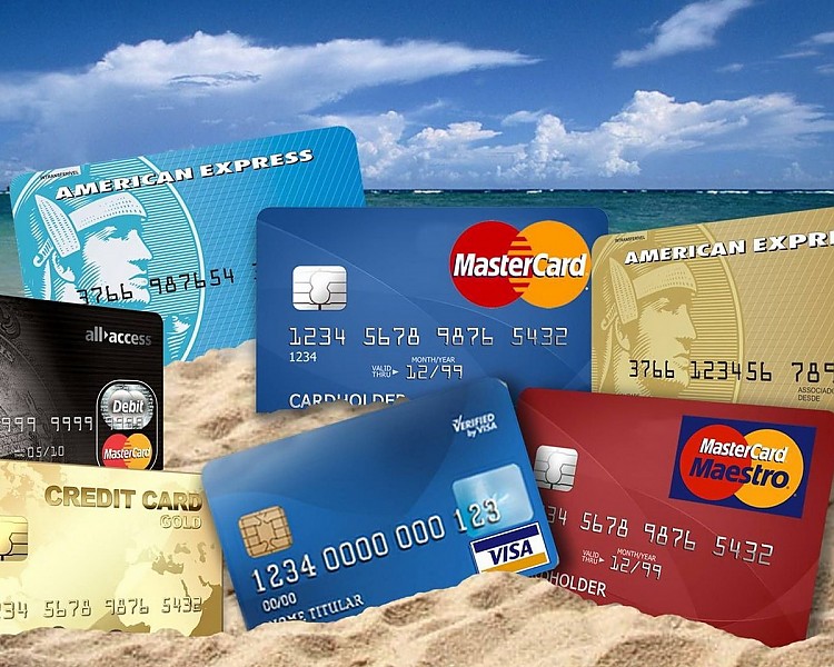 Payment and Money - Credit debit cards