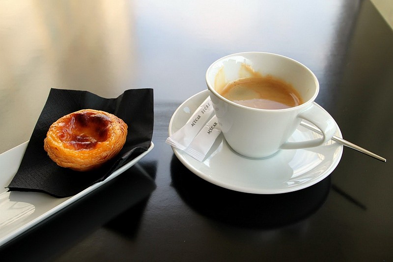 Bica and Pastel de Nata