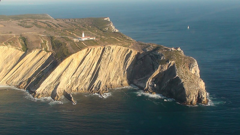 Sesimbra - Cabo Espichel Lighthouse Aerial View
