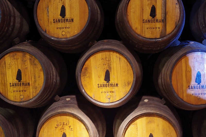 Porto - Wine Sandeman casks