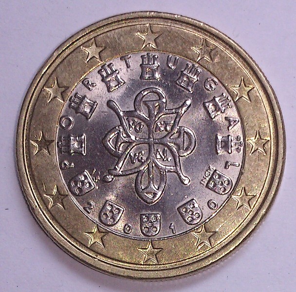 Portuguese Euro Coin
